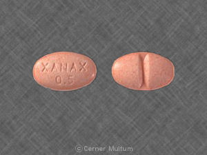 Image of Xanax 0.5 mg